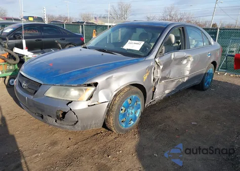 2008 Hyundai Sonata Gls from USA, damaged, VIN 5NPET46C28H361802